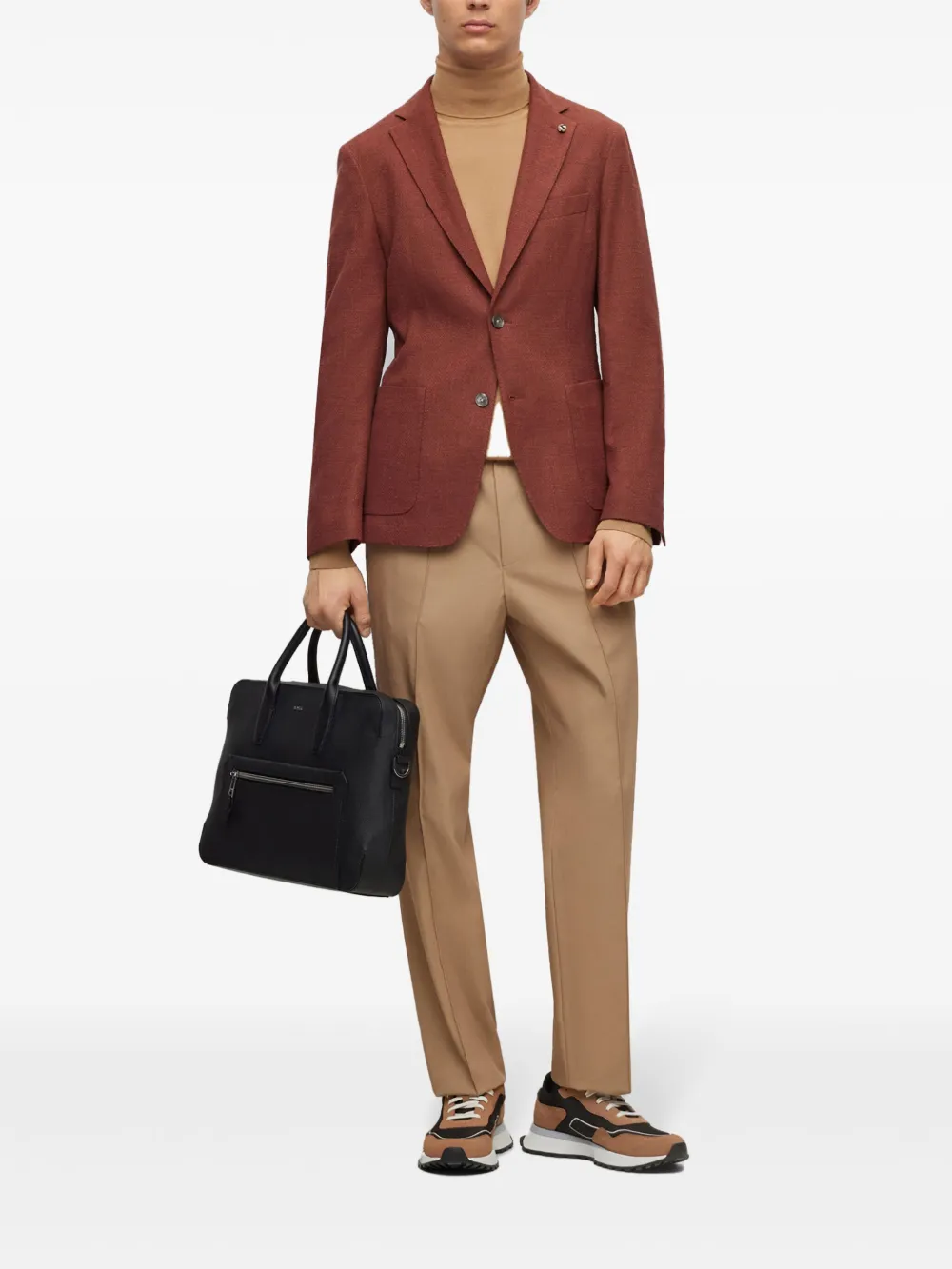 BOSS Blazer de alfaiataria com abotoamento | Blazer | Image 2