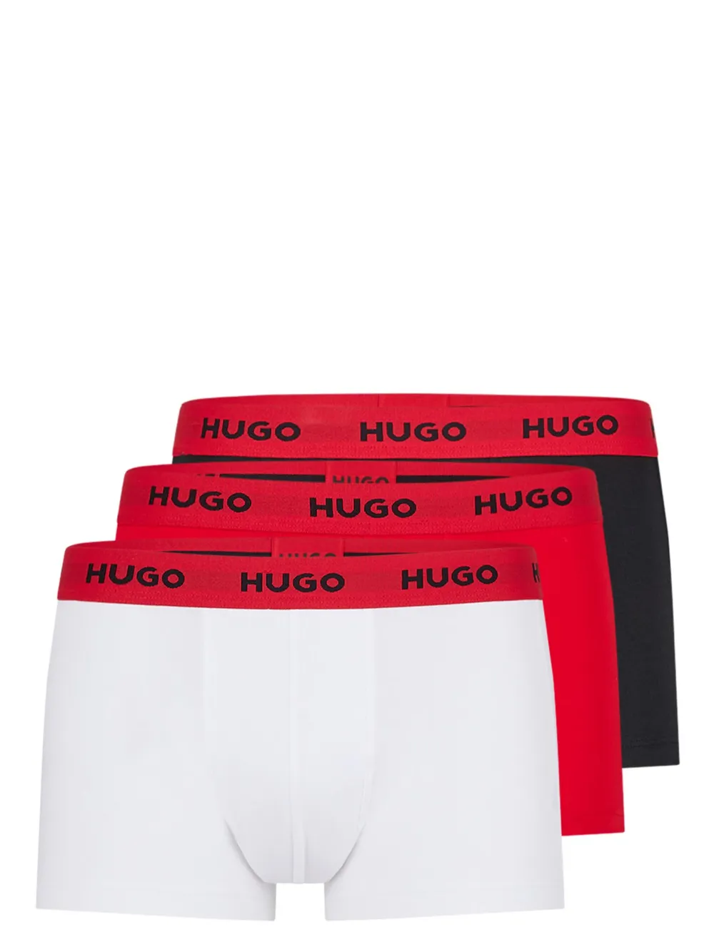 HUGO Kit 3 cuecas boxer com logo no cós | Colorido | Image 1