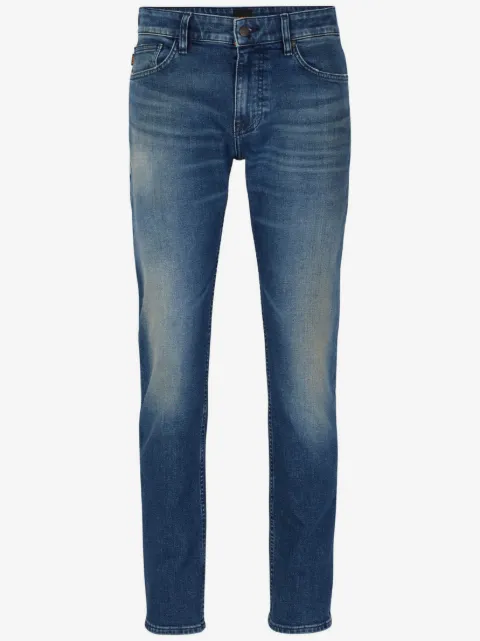 BOSS jeans rectos con parche del logo