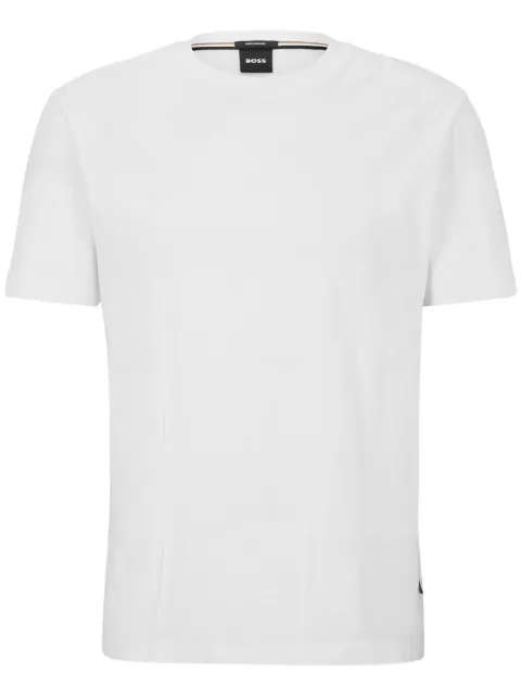 BOSS Camiseta de jacquard pied-de-poule