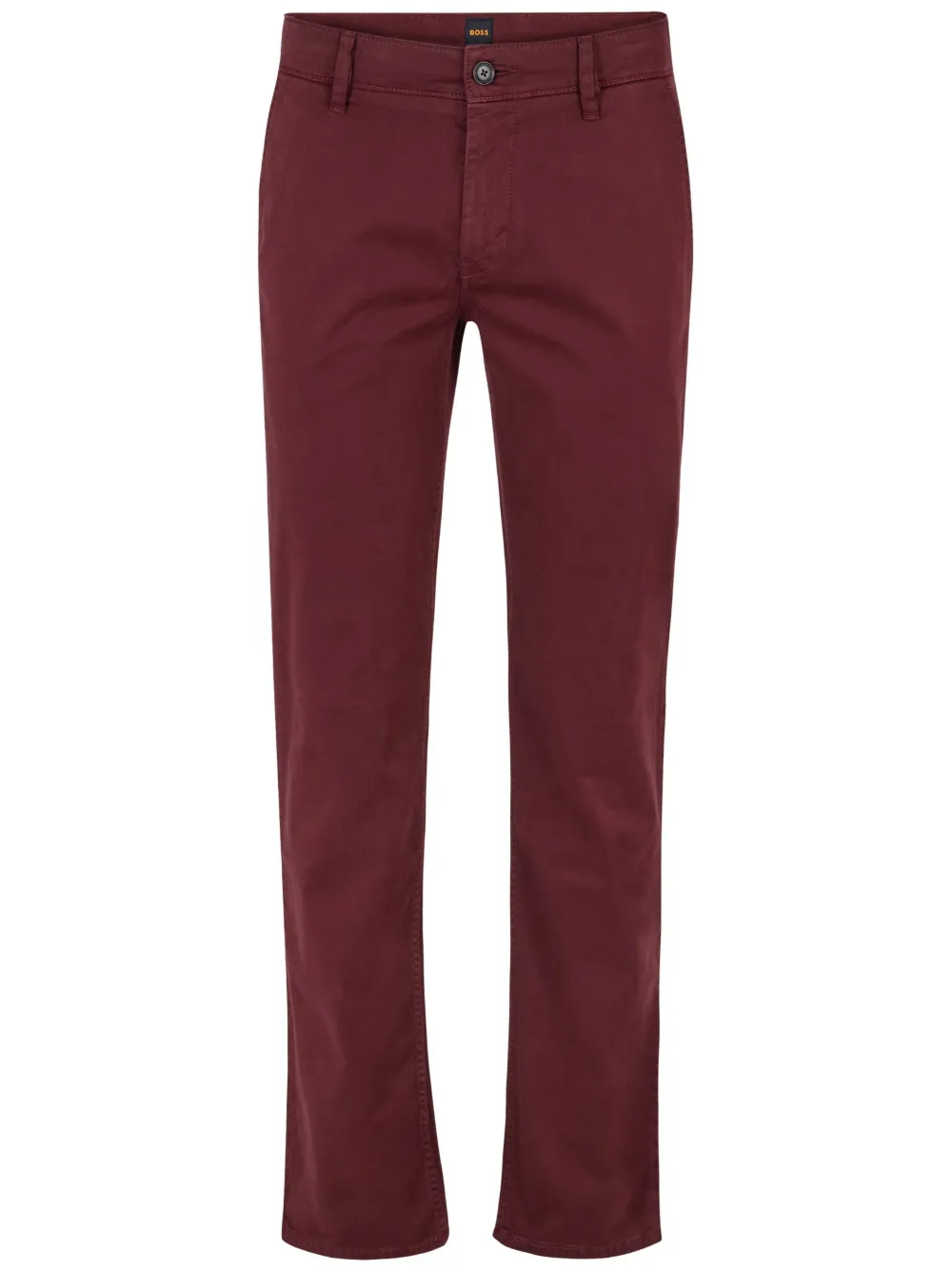 BOSS Calça com patch de logo | Vermelho | Image 1