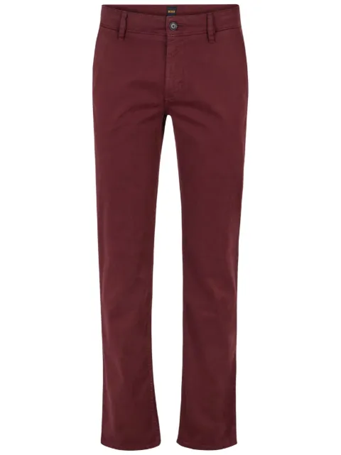 BOSS Calça com patch de logo