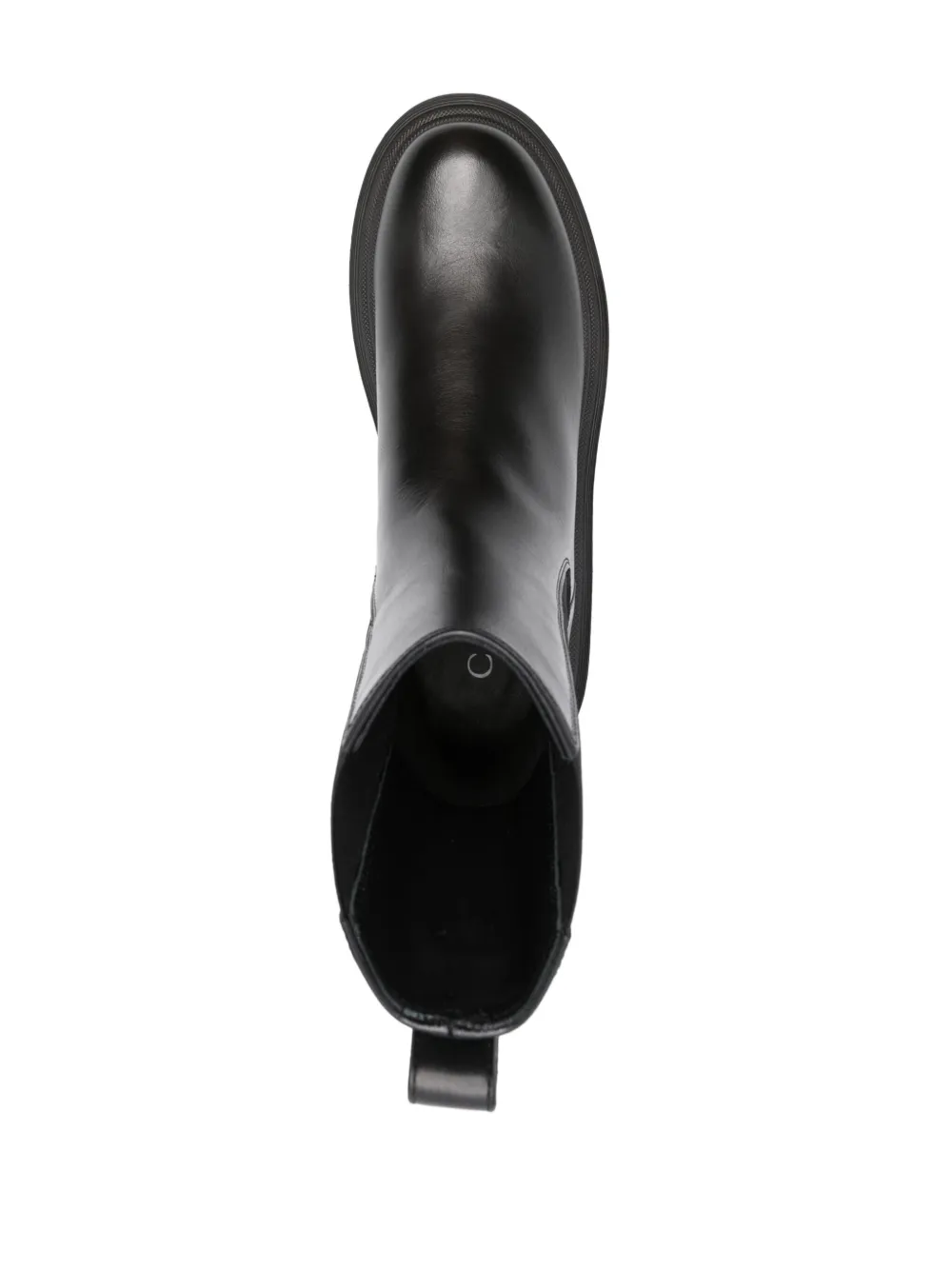 Casadei Generation C Leather Ankle Boots In Black