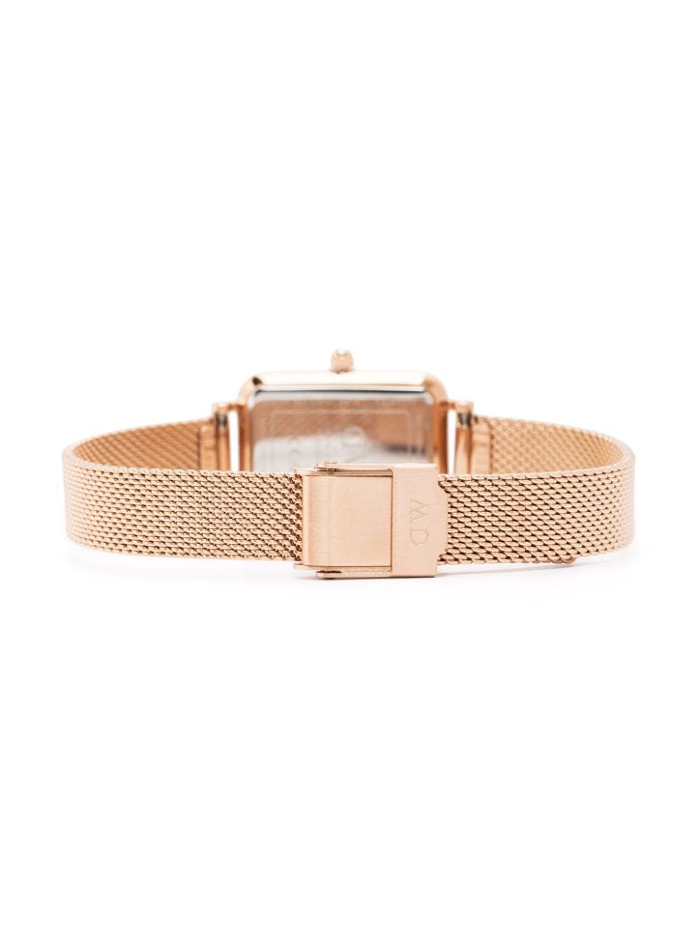 Shop Daniel Wellington Quadro Lumine 20mm In Pink