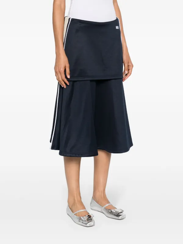 Wales Bonner Pleat-front MALINKE Trousers with Side Stripes