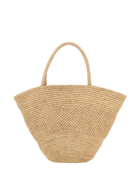 The Row Emilie raffia tote bag