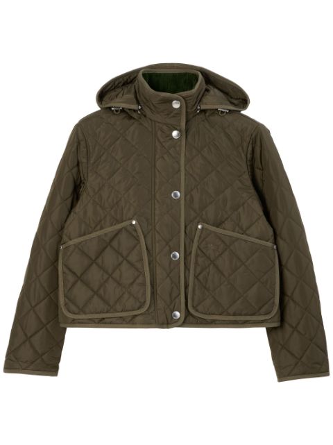 Burberry quilted classic-hood jacket Women