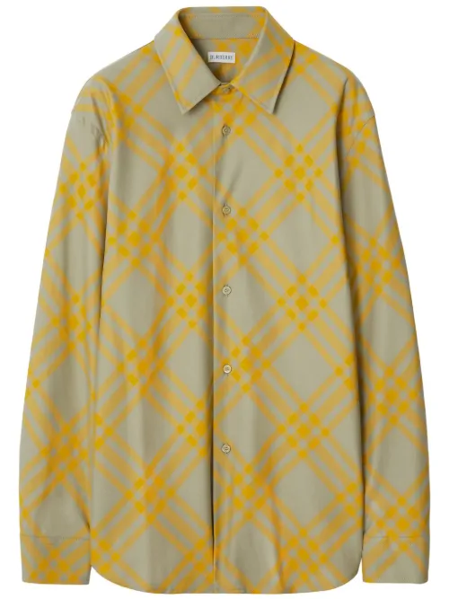 Chemise en coton à carreaux - Burberry - Modalova