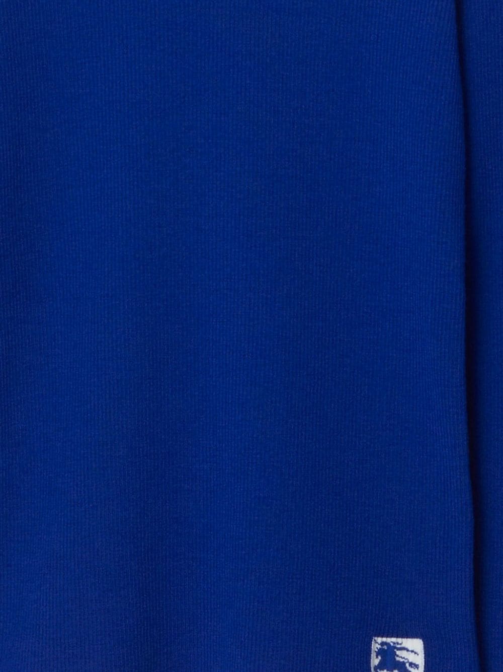 Shop Burberry Equestrian Knight Roll-neck Sweatshirt In Blau