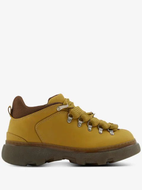 Burberry lace-up leather ankle boots