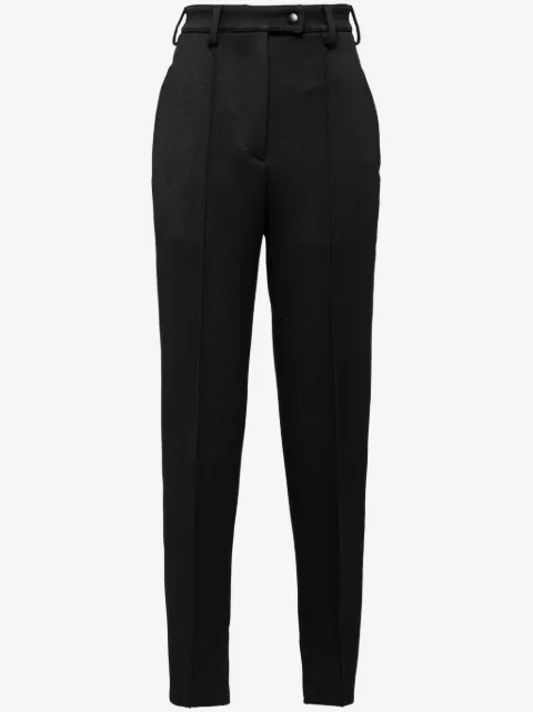 Prada pantalones con tiro alto