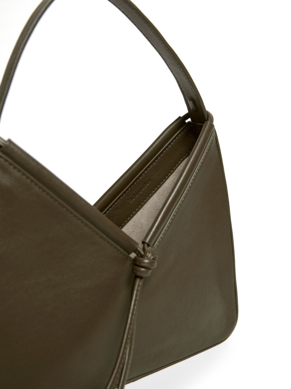 Shop Reformation Medium Chiara Convertible Shoulder Bag In Green