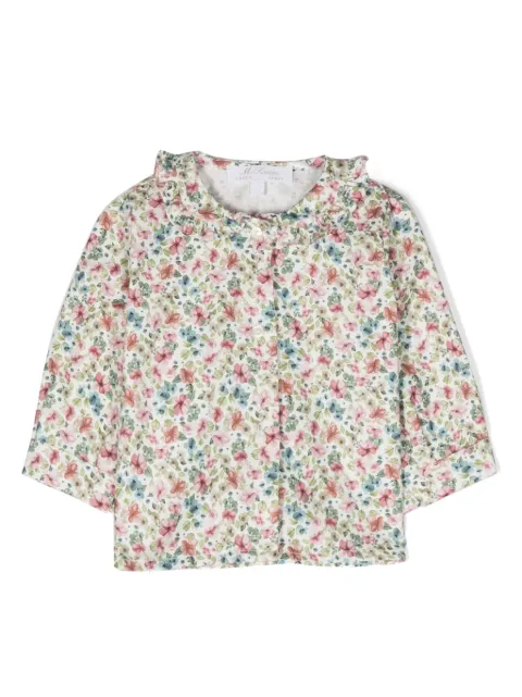 Mariella Ferrari blusa con estampado floral