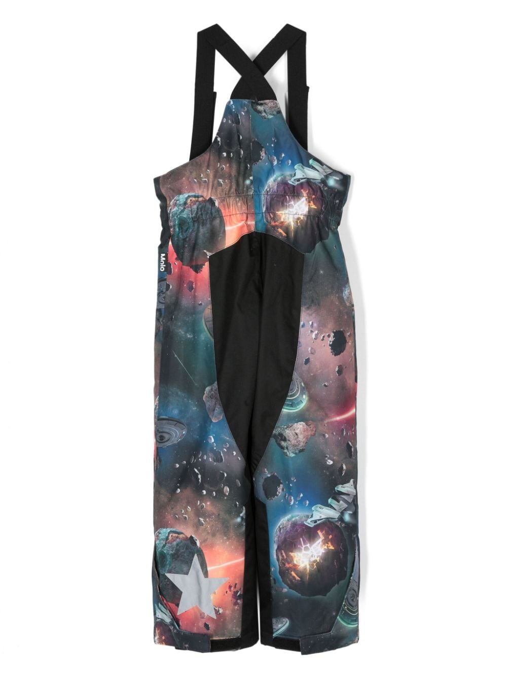 Image 2 of Molo space-print straight-leg dungarees