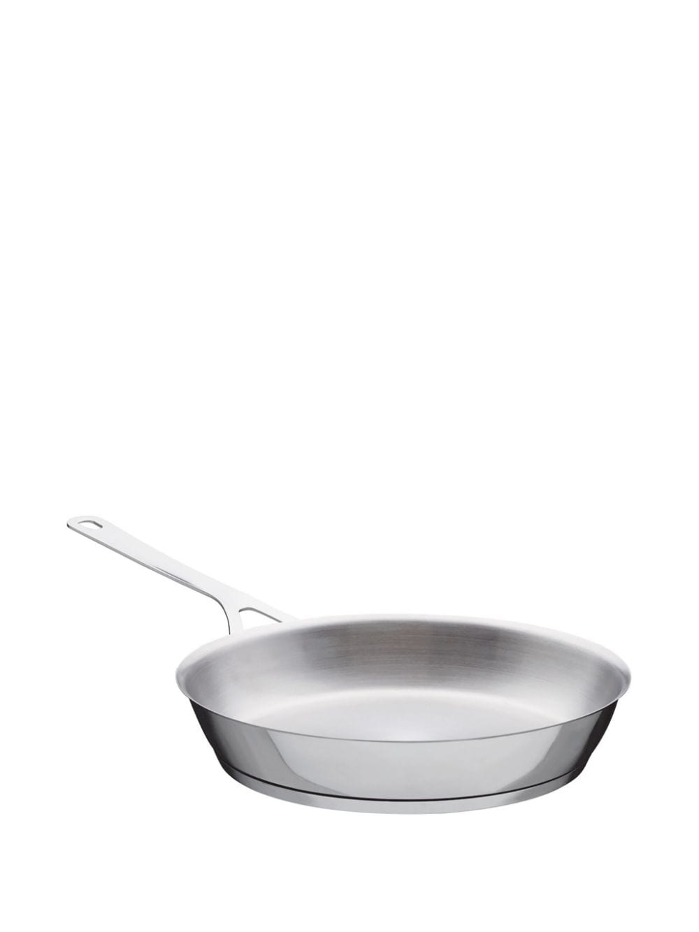 Shop Alessi Pots&pans Stainless Steel Frying Pan In Silver