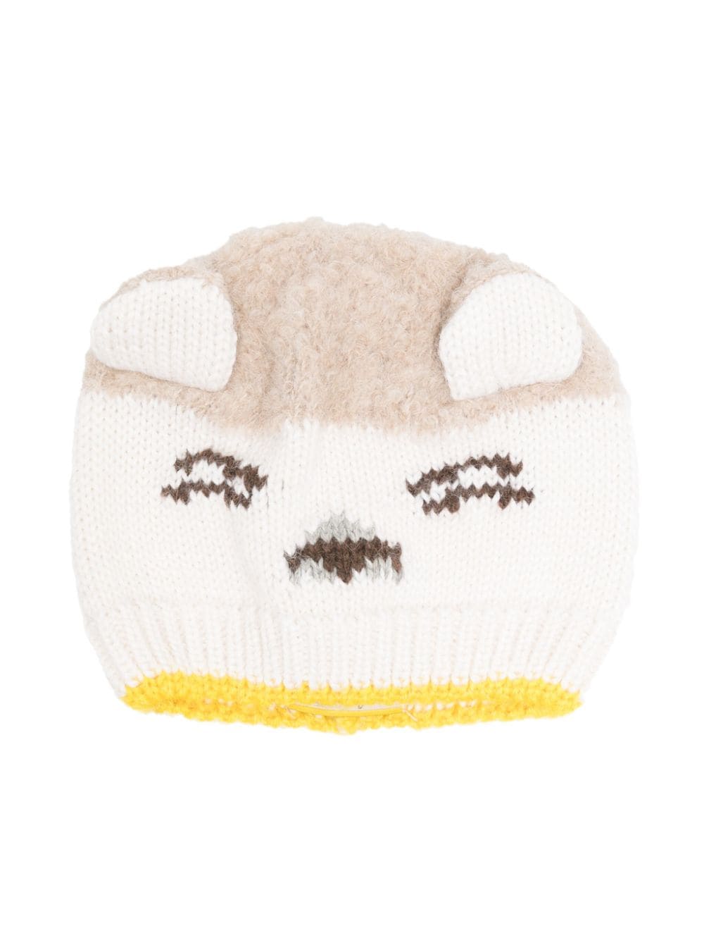 Image 1 of Gensami kids graphic-print knitted beanie