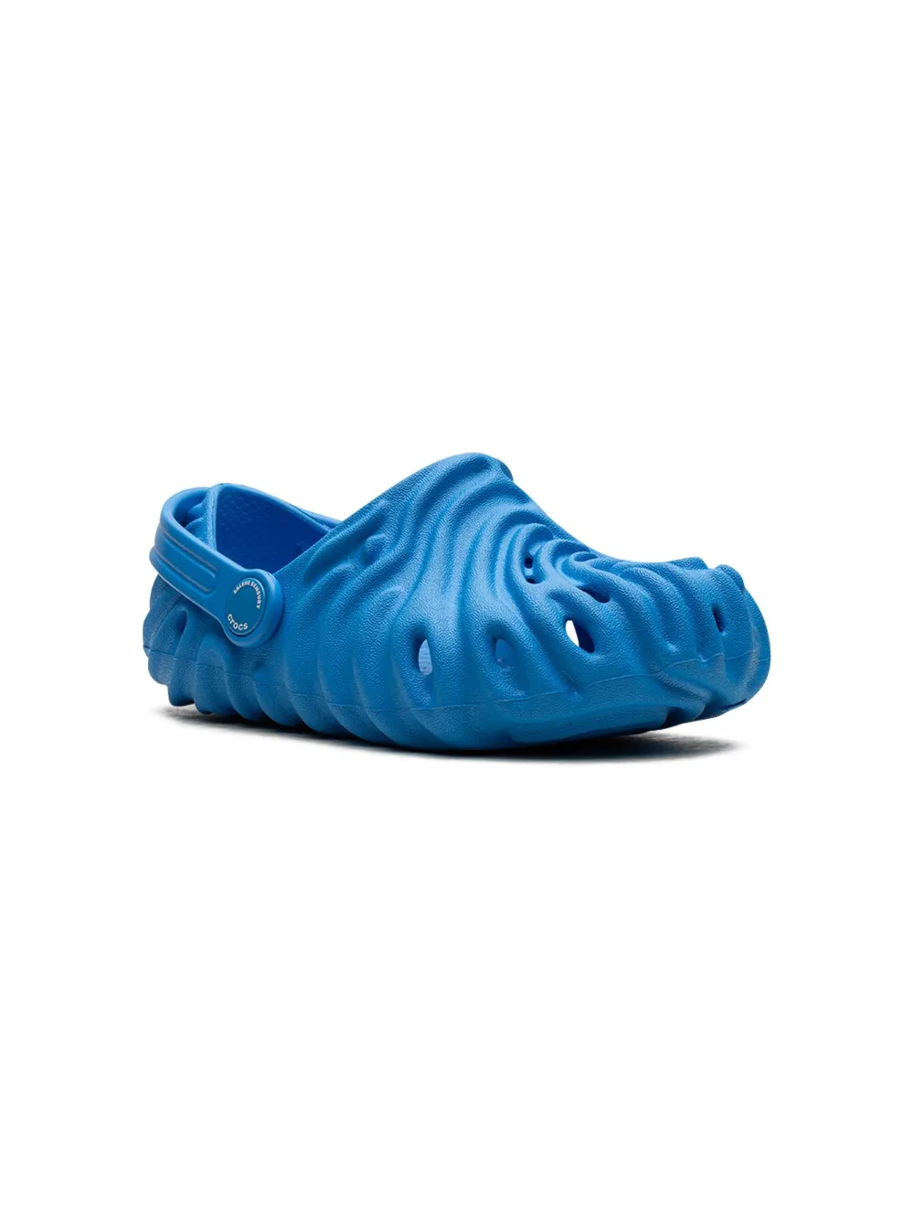 Salehe Bembury X Crocs Kids' Pollex "yucca" Clogs In Blue