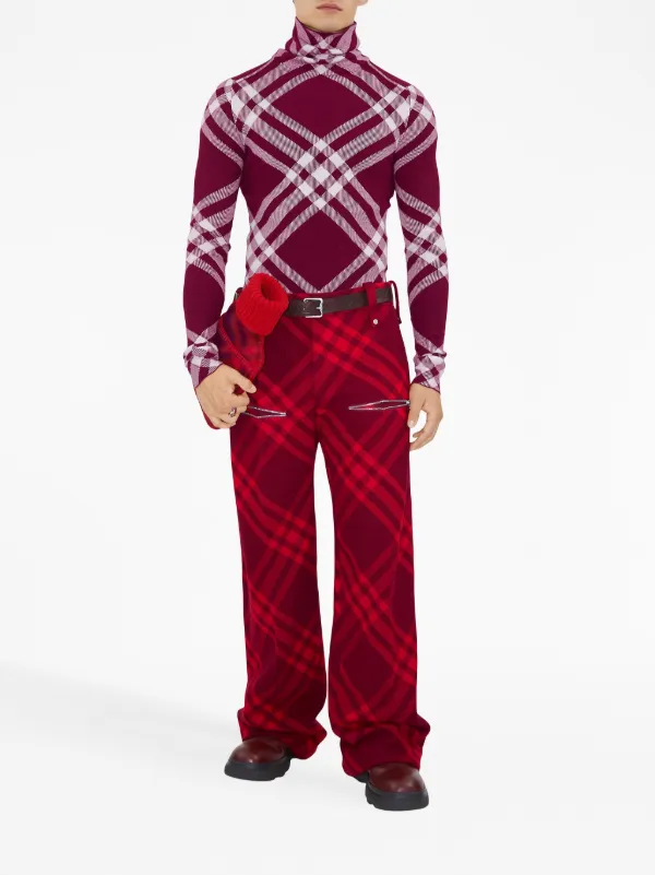 Burberry discount plaid pajamas