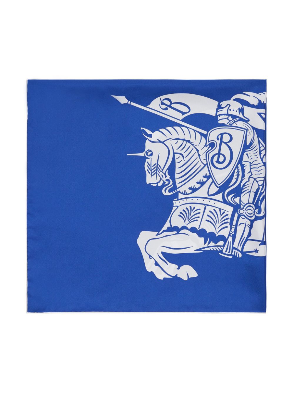 Burberry Zijden sjaal - Blauw