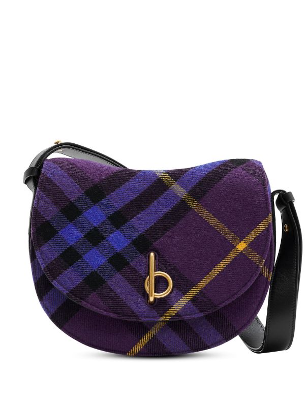 Burberry purple discount bag