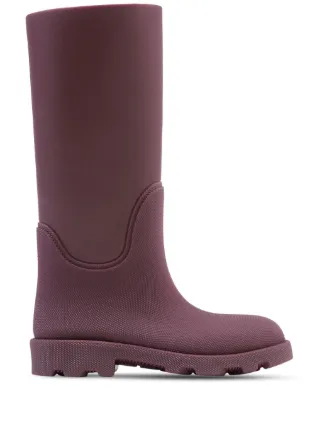 Pink burberry rain boots clearance
