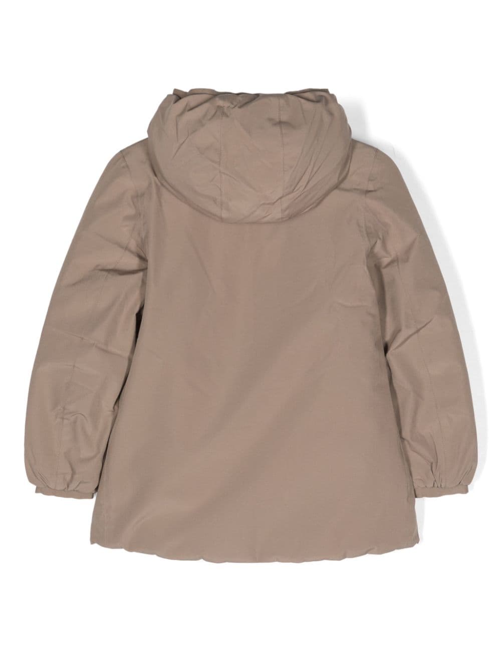 Shop K-way Lily Thermo Padded Reversible Jacket In Neutrals