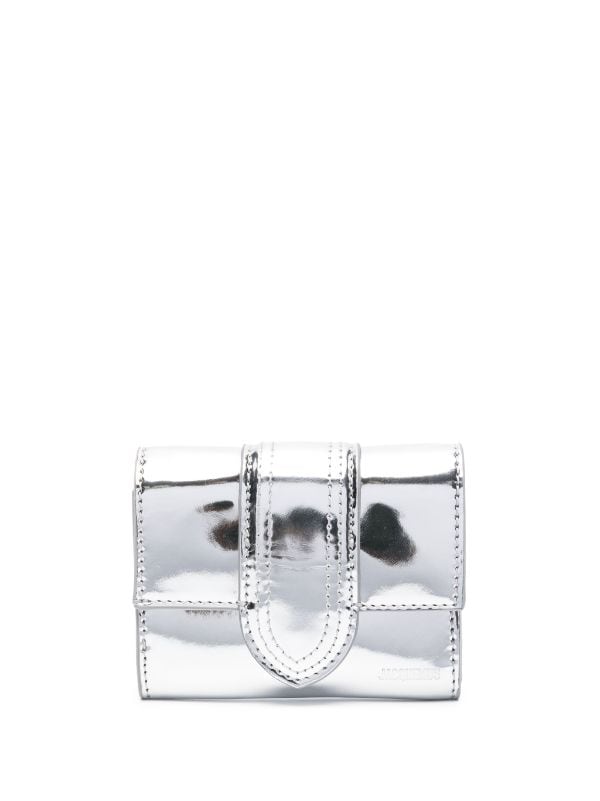 Jacquemus Le Compact Bambino Wallet | Silver | One Size | Shopbop