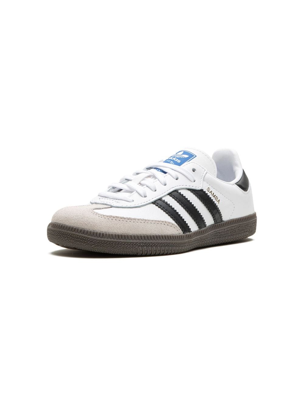 Shop Adidas Originals Samba Og C "white/black" Sneakers