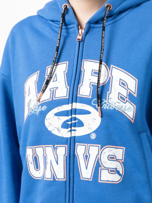 Bathing ape sales hoodie blue