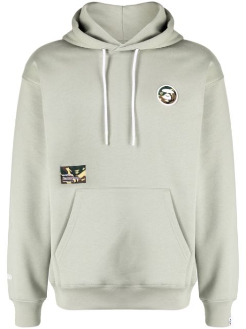 AAPE BY *A BATHING APE logo-patch jersey hoodie Men