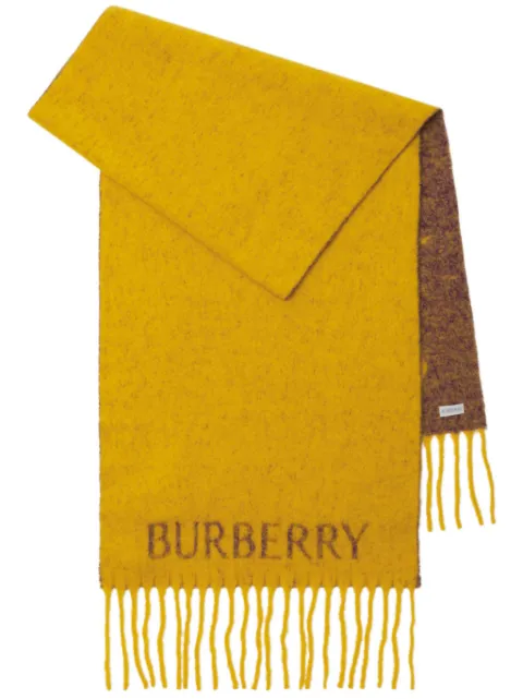 Burberry EKD intarsia-knit scarf