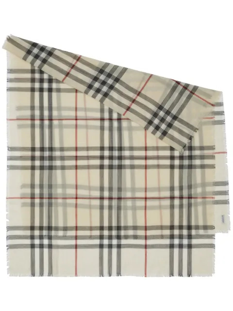 Burberry Vintage-check wool scarf