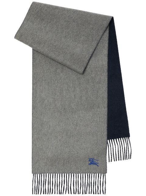 Burberry EKD embroidered cashmere scarf Men