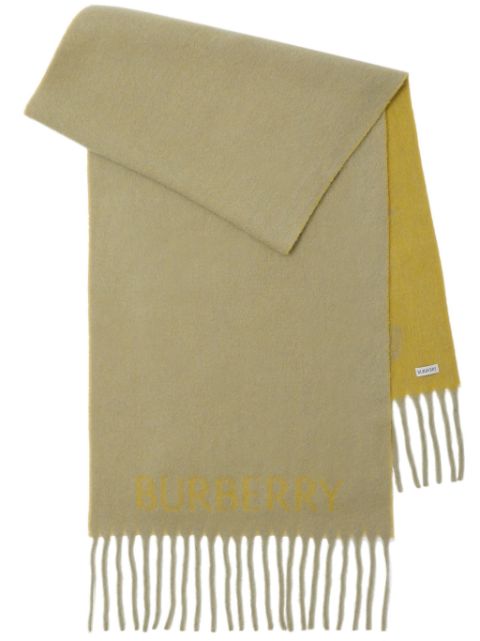 Burberry EKD reversible fringed scarf Men