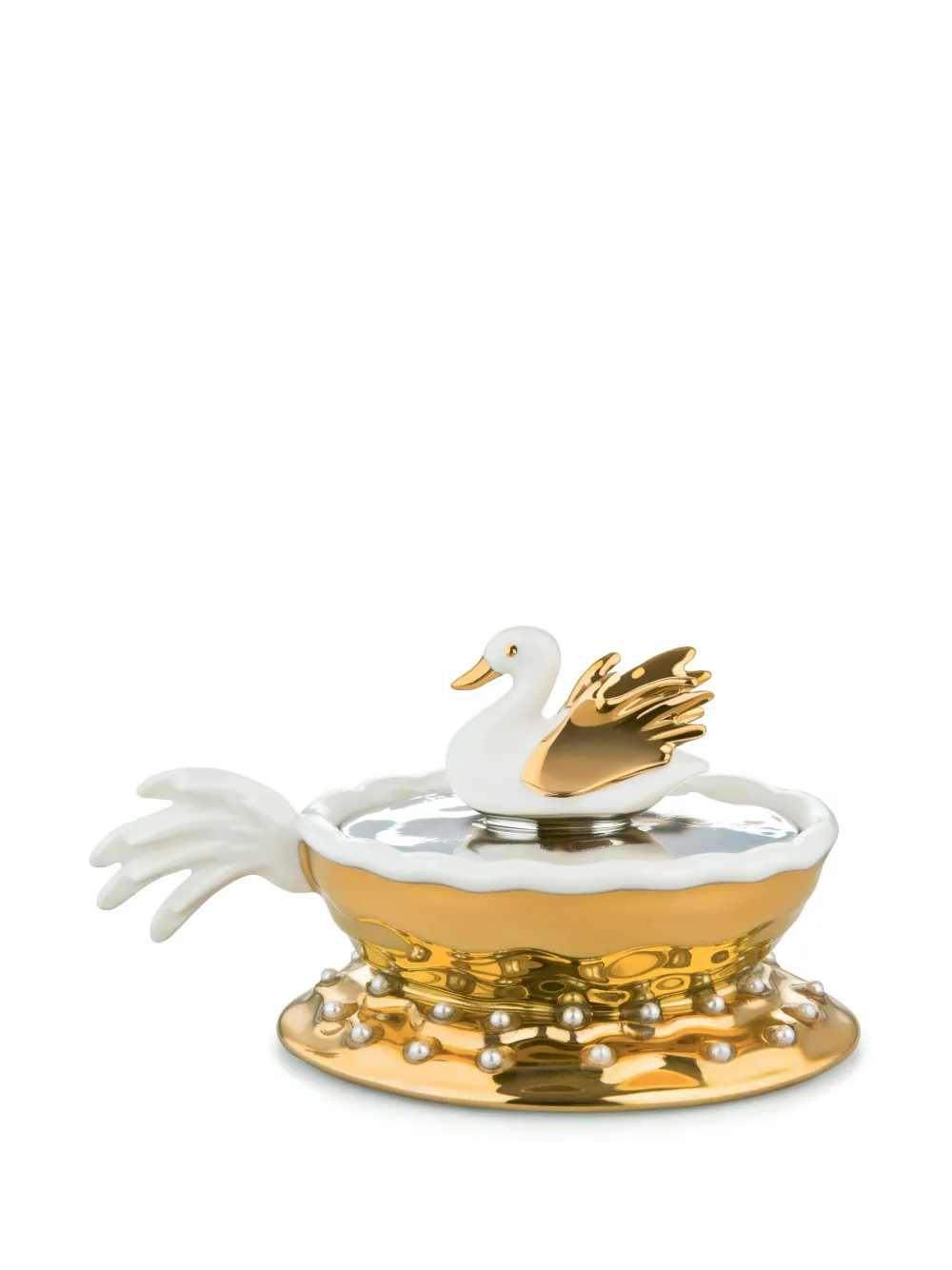 Alessi Narciso Porcelain Ornament In White