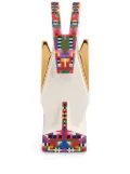 Alessi Holyhedrics Donkey porcelain ornament - White
