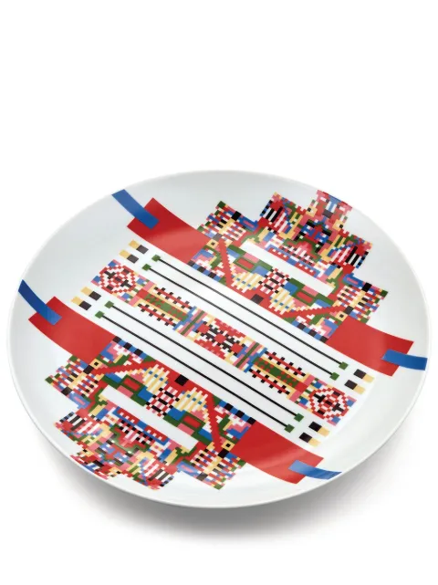 Alessi Holyhedrics porcelain plate