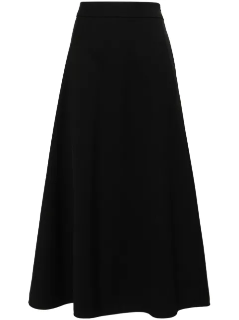 WARDROBE.NYC A-line wool midi skirt