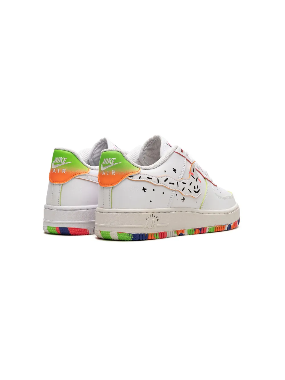 Nike Air Force 1 Low "kids Drawing" Sneakers In White
