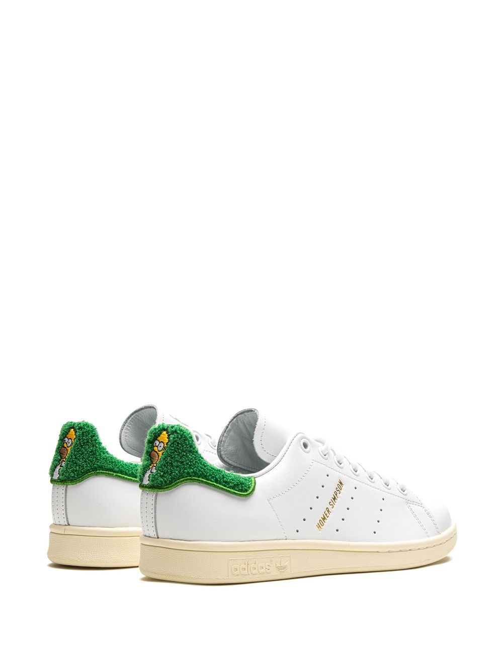 Shop Adidas Originals X Homer Simpson Stan Smith Sneakers In White