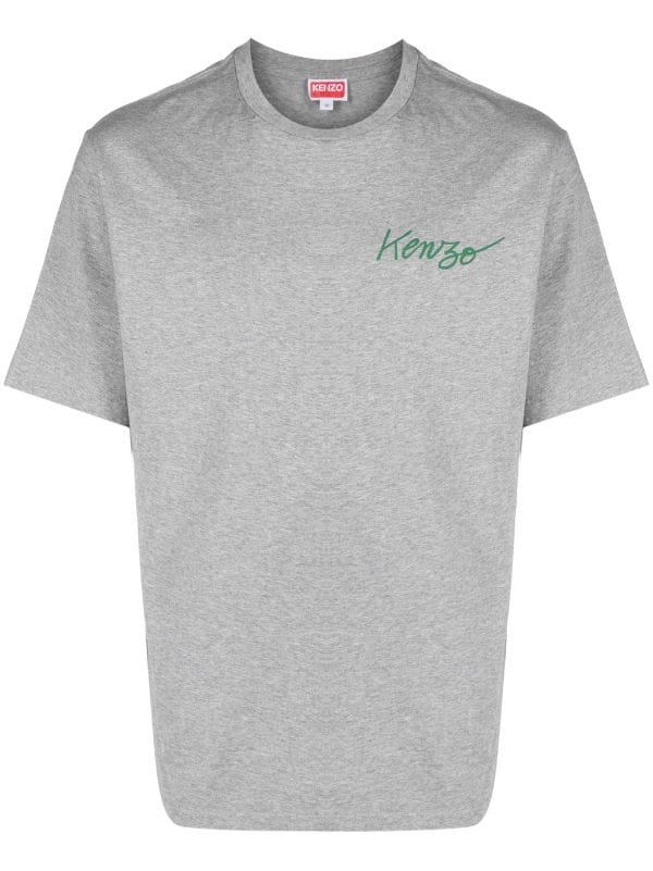 Kenzo logo-print Cotton T-shirt - Farfetch