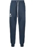 AAPE BY *A BATHING APE® logo-patch drawstring track pants - Blue