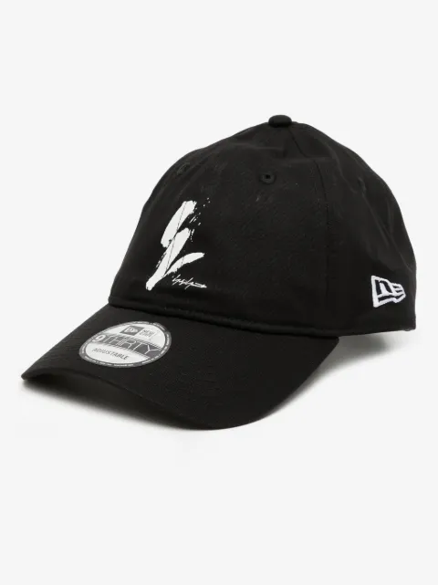 Yohji Yamamoto logo-print baseball cap