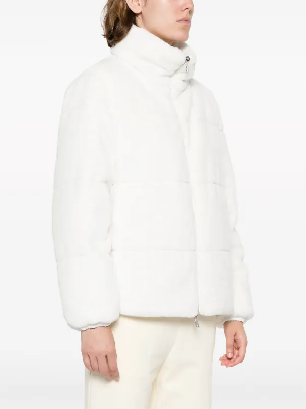 Moncler faux outlet fur coat