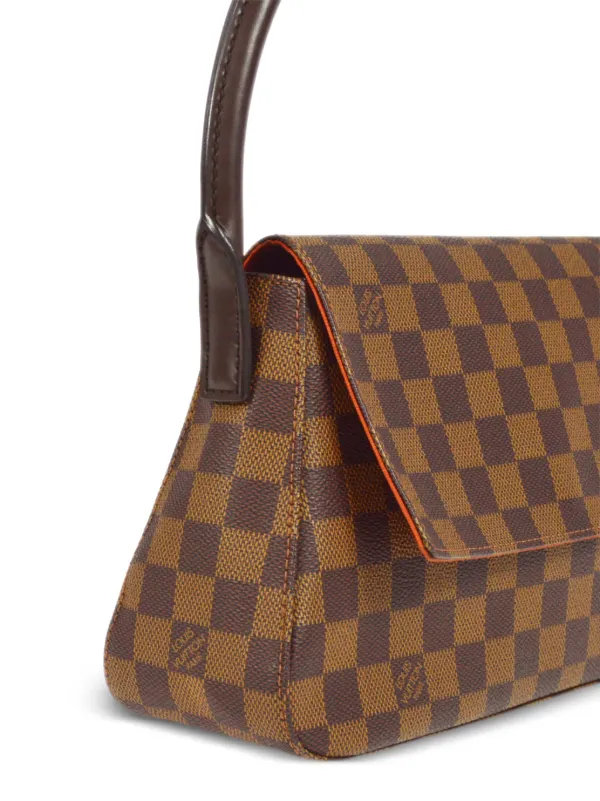 Louis Vuitton Pre Owned 2003 Looping mini tote bag women Canvas Leather One Size Brown