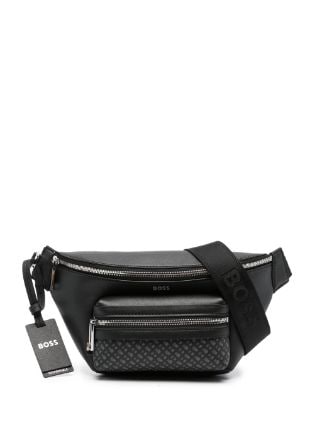 BOSS - Belt bag with all-over monogram details