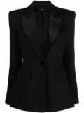 Alex Perry Aro stretch-crepe blazer - Black