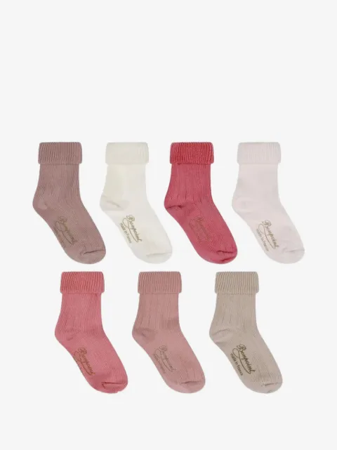 Bonpoint ribbed socks (set of seven)