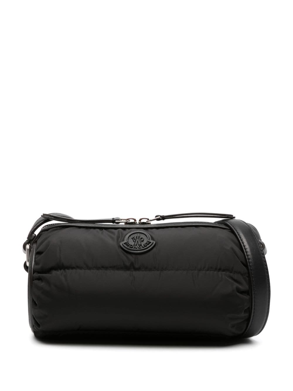 Shop Moncler Keoni Padded Crossbody Bag In Black