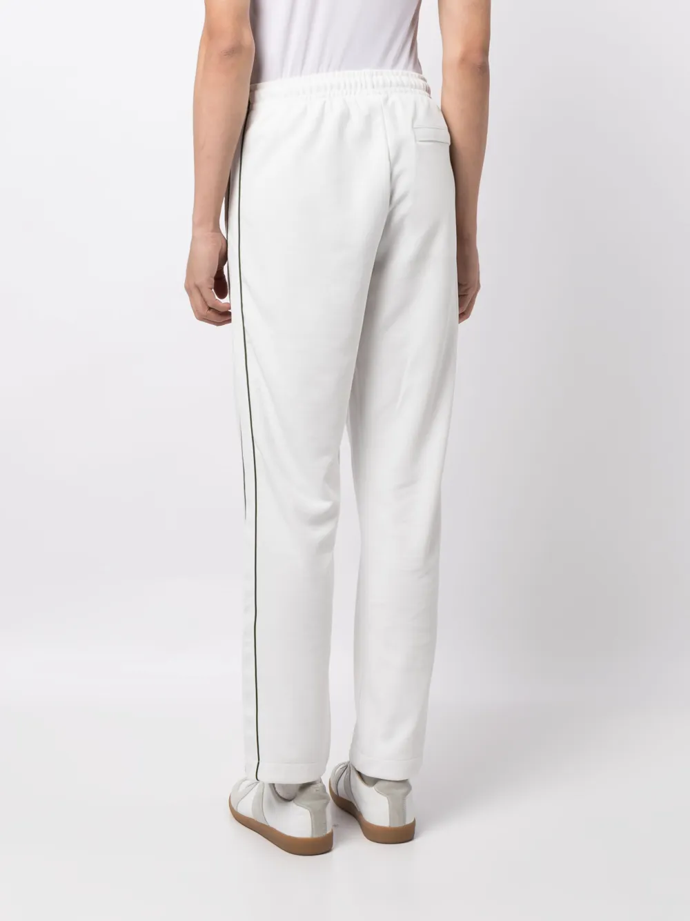 Lacoste Original Paris trainingsbroek met streepdetail Wit